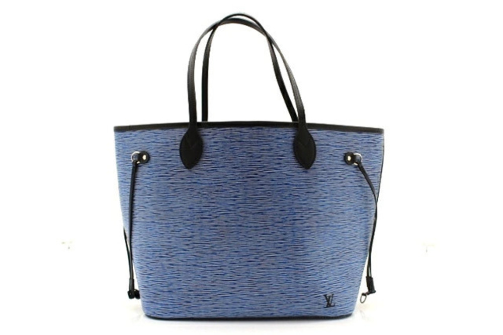 LOUIS VUITTON Neverfull Tote Bag Epi Denim